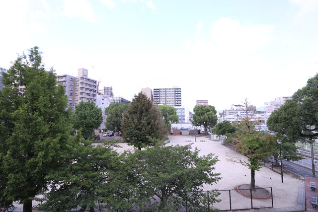 眺望　バルコニーからの景色です。