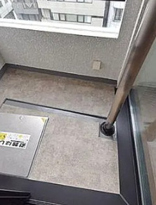 バルコニー　バルコニー付きです