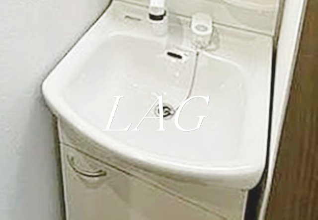 洗面設備　洗面台です。