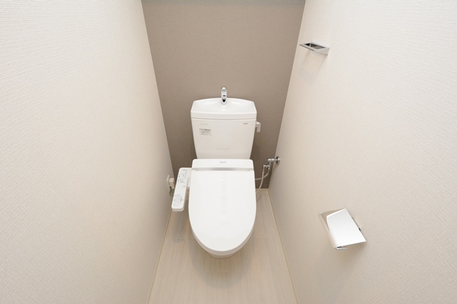 トイレ　ウォシュレット付きのトイレです！