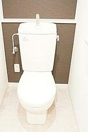 トイレ　ゆったりとした空間のトイレです