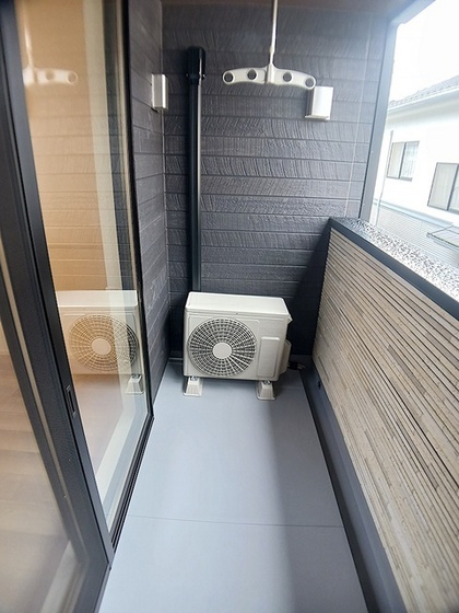 バルコニー　※別部屋の写真です