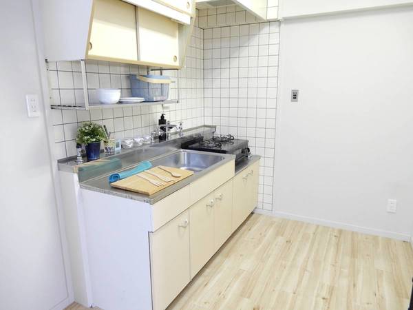 キッチン　モデルルームの写真です