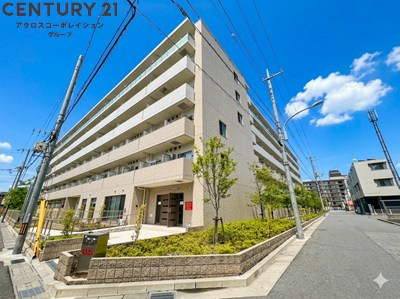 建物外観　オートロック付きで安心です！