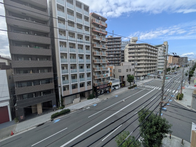 眺望　４０４号室からの景色です。ご参考までに御覧下さい。