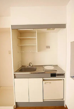 キッチン　別部屋の画像を使用しております。