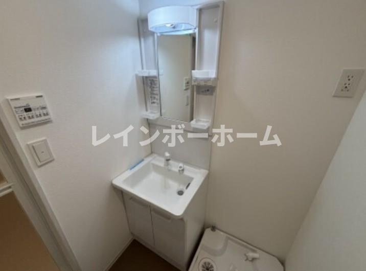 洗面設備　※建築中のため同施工会社参考写真となります。
