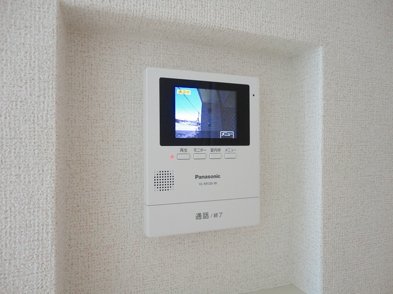 セキュリティ　モニター付きインターフォン
