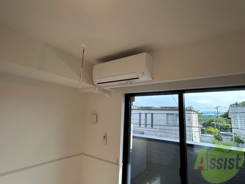 その他設備　エアコン一つで夏場も冬場も快適に過ごせそうですね。