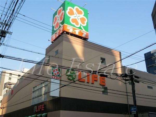 スーパー　ライフ堺筋本町店（スーパー）まで424m