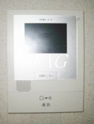 セキュリティ　モニター付きインターフォンです。