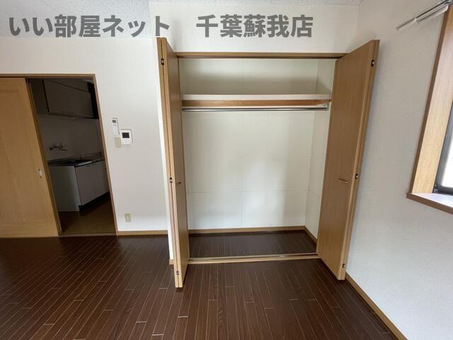 収納　収納のためのスペースです