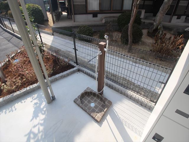 その他共有部分　ペット足洗い場