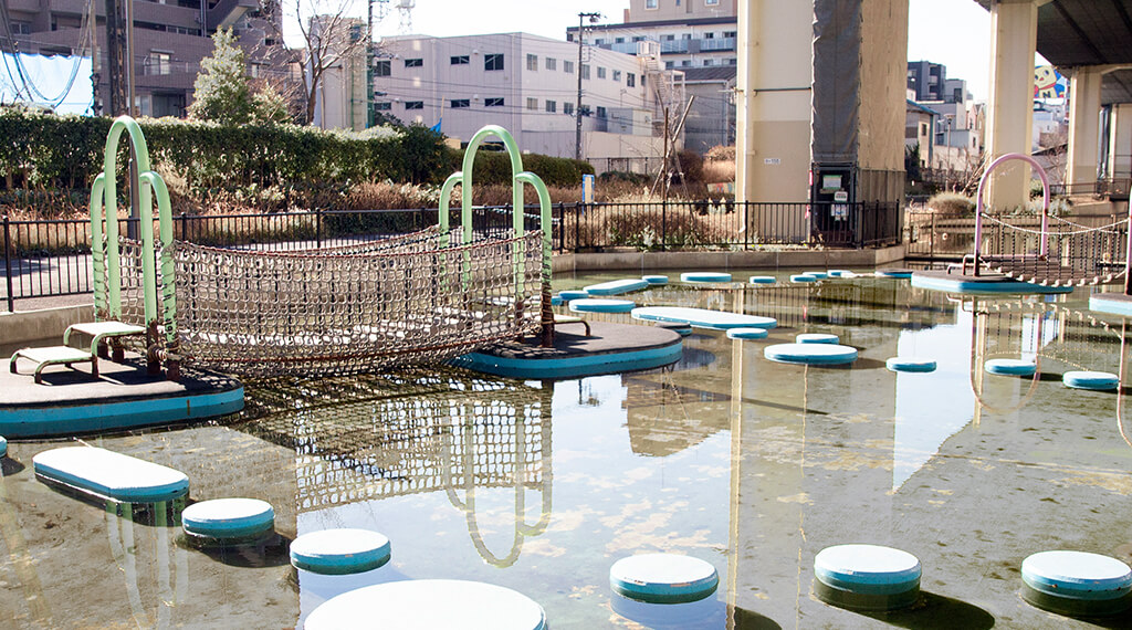 公園　竪川河川敷公園（公園）まで399m