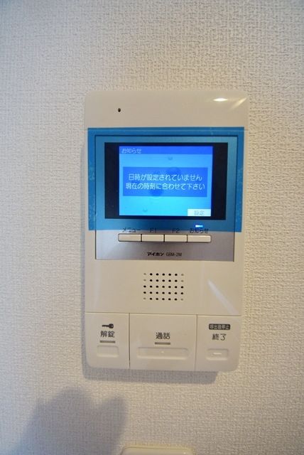 セキュリティ　★モニタ付きのインターホンです★