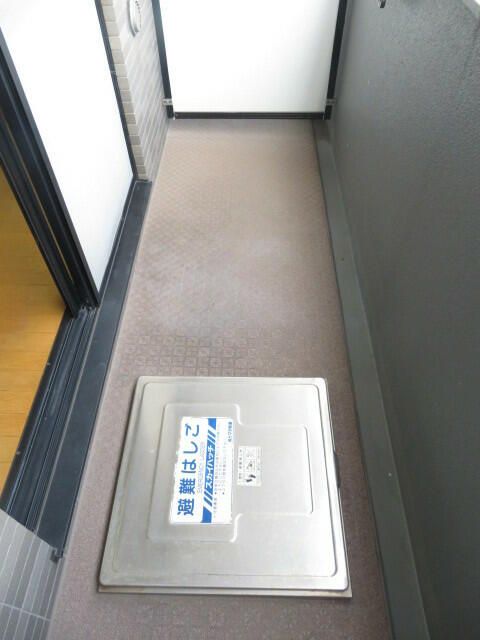 バルコニー　玄関です
