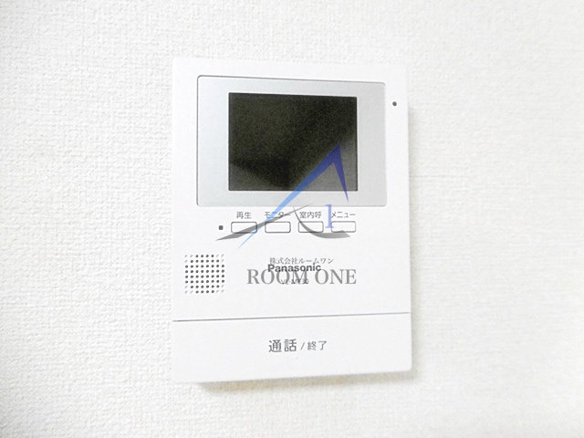 セキュリティ　モニター付インターホンです。