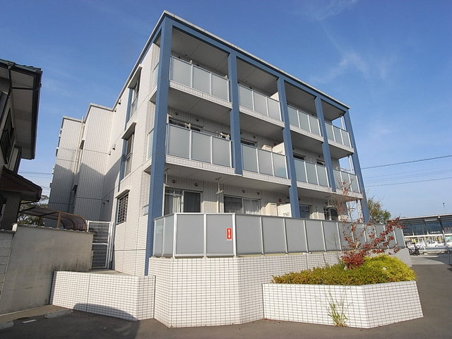 建物外観　全戸角部屋のマンション♪