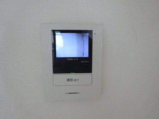 セキュリティ　モニター付インターホン完備