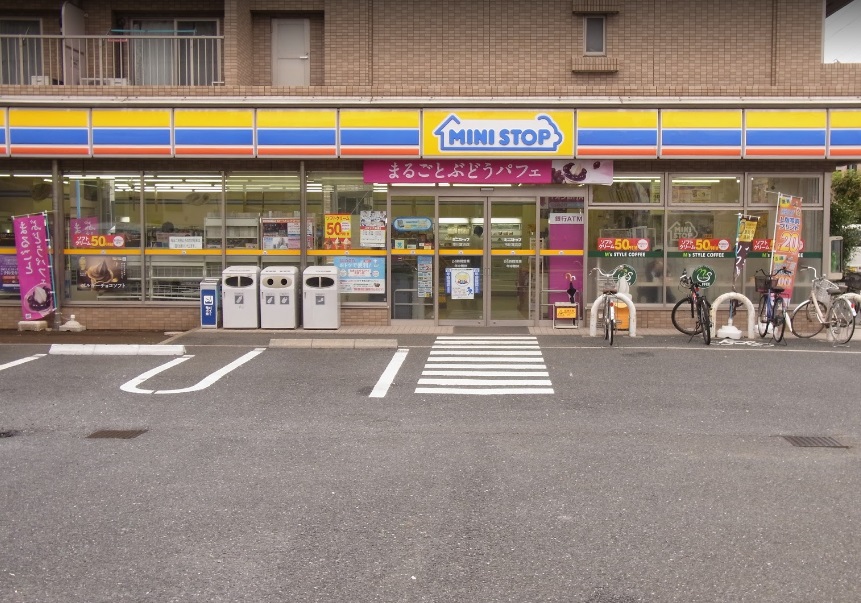 コンビニ　ミニストップ 市川富浜店（コンビニ）まで409m