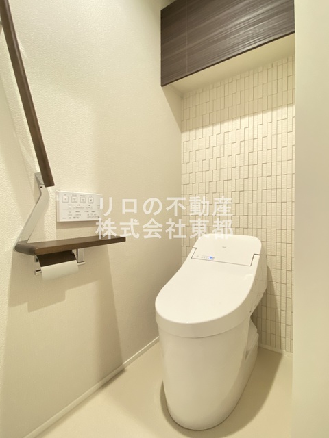トイレ　洗浄便座付です！