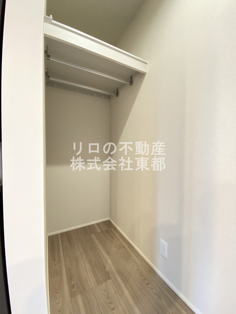 収納　奥行のある収納付です！増えがちな荷物をもスッキリ収納できます