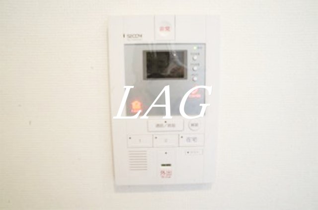 セキュリティ　モニター付きインターフォンです。