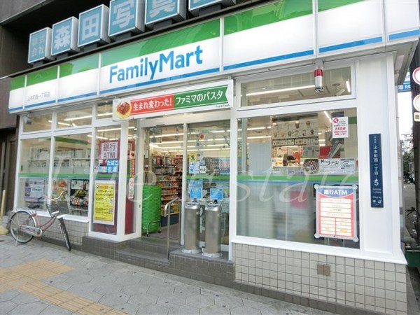 コンビニ　ファミリーマート上本町西一丁目店（コンビニ）まで107m