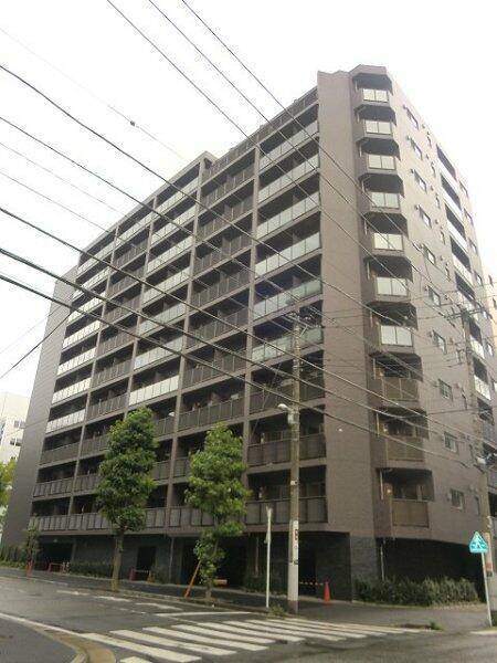 建物外観　外観タイル張りです