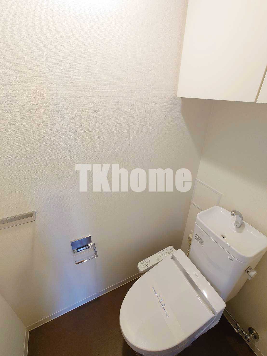 トイレ　ウォシュレット完備　※実際のお部屋の画像です