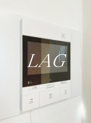 セキュリティ　モニター付インターホンです。