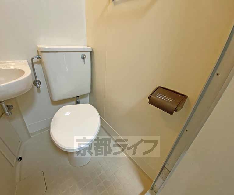 トイレ　ユニットバスのトイレです。