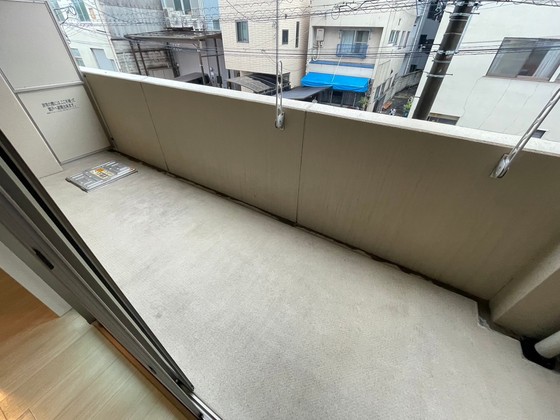 バルコニー　※別部屋の写真です