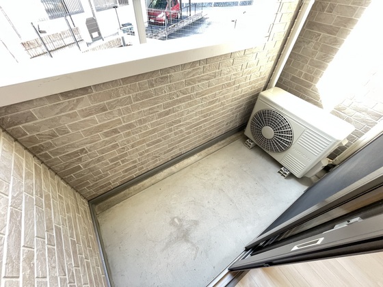 バルコニー　※別部屋の写真です
