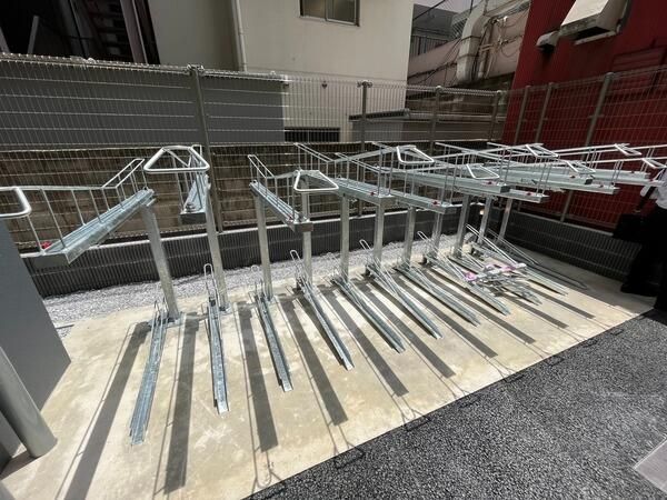 駐車場　駐輪場です。