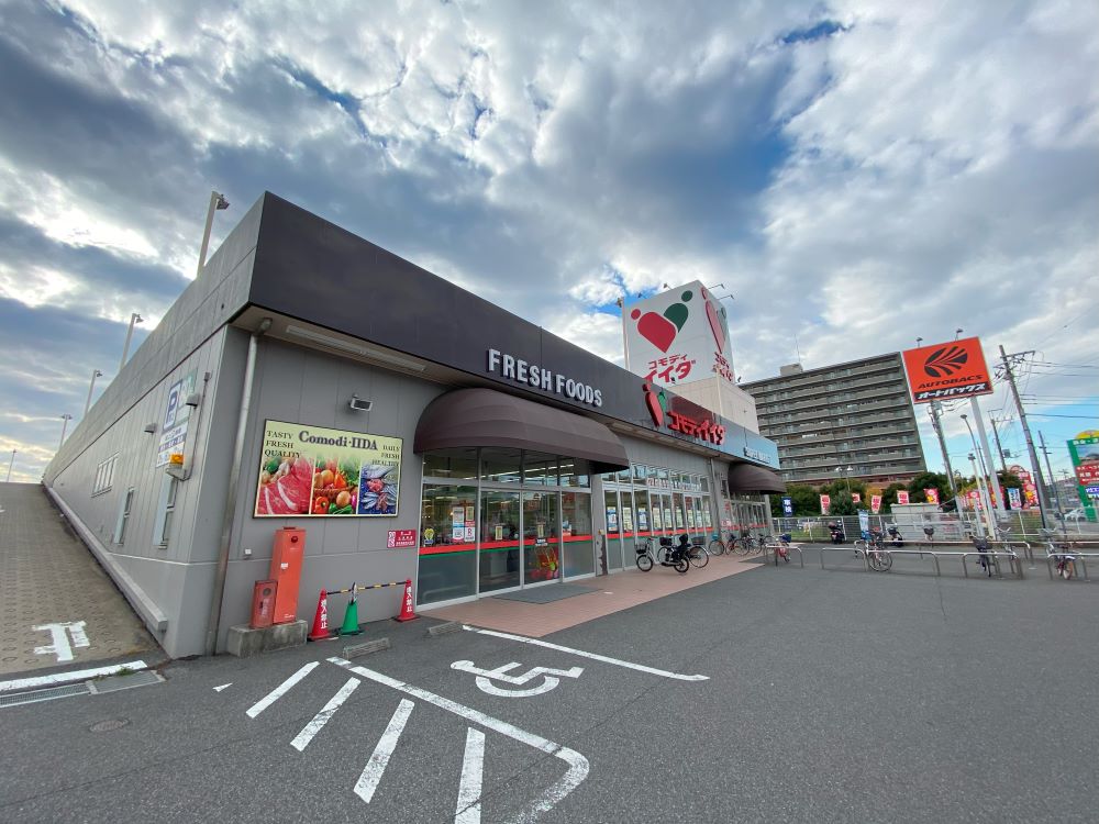 スーパー　コモディイイダ 松戸新田店（スーパー）まで387m