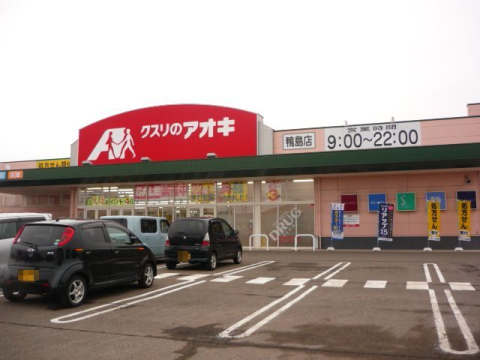 ドラックストア　クスリのアオキ鴨島店（上越市鴨島１丁目）（ドラッグストア）まで461m