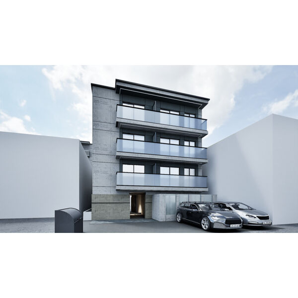 建物外観　完成予定パース