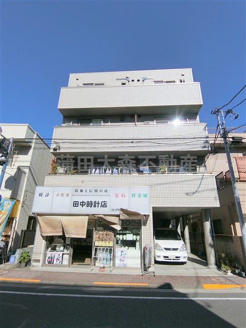 建物外観　2008年9月築　鉄骨造地上4階建てTVモニター付オートロッ