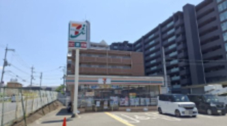 コンビニ　セブンイレブン 橿原南八木町1丁目店（コンビニ）まで416m