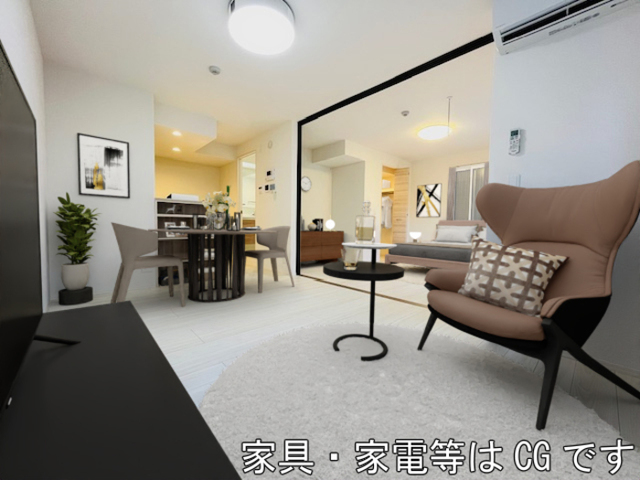 居室・リビング　家具・家電は付きません