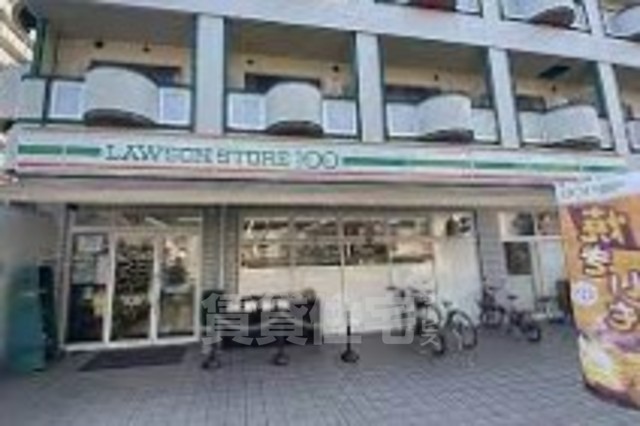 コンビニ　ローソンストア100　壬生辻町店（コンビニ）まで211m