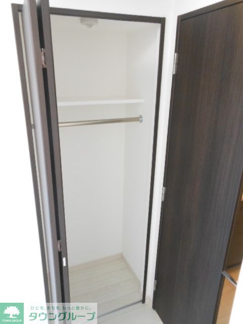 収納　たっぷりとした収納スペースです