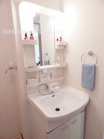 洗面設備　※写真は以前のモデルルームとなります。