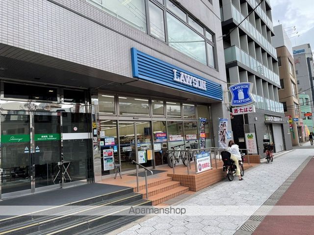 コンビニ　ローソン玉造店（コンビニ）まで500m