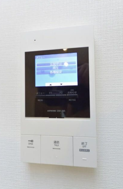セキュリティ　※別部屋の参考写真です。