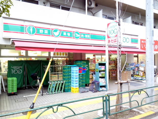 コンビニ　ローソンストア100墨田石原店（コンビニ）まで513m