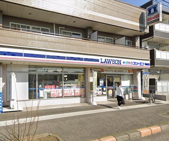 コンビニ　ローソン×スリーエフ（コンビニ）まで353m