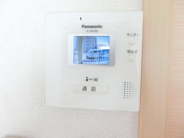 セキュリティ　安心のモニターホンです。
