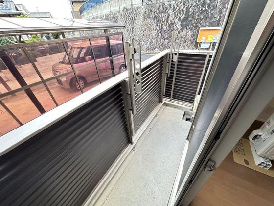 バルコニー　※別部屋の写真です